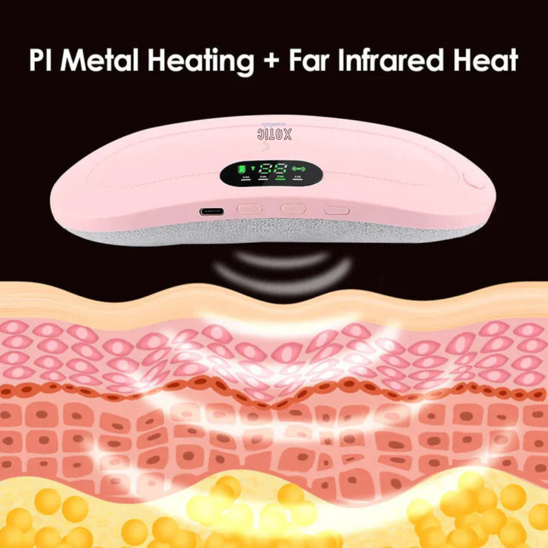 XOTIC Period Cramp Comfort Heating Pad and Massager
