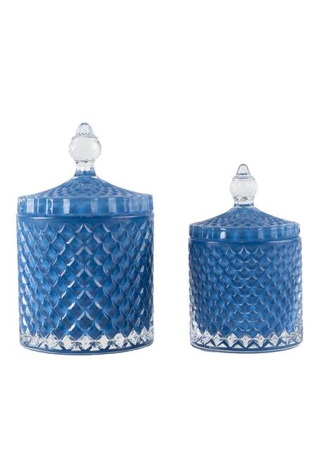 Crystal jar candle