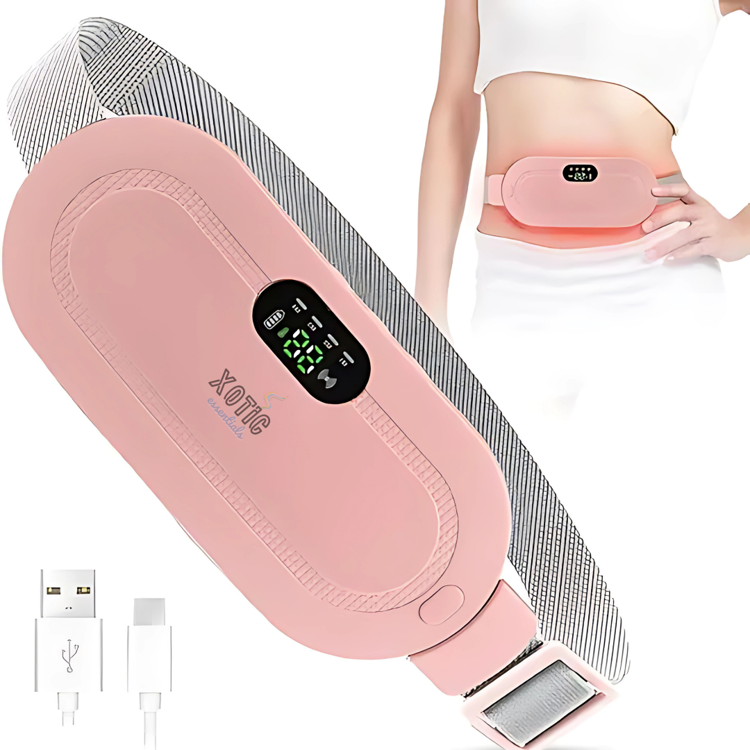 XOTIC Period Cramp Comfort Heating Pad and Massager