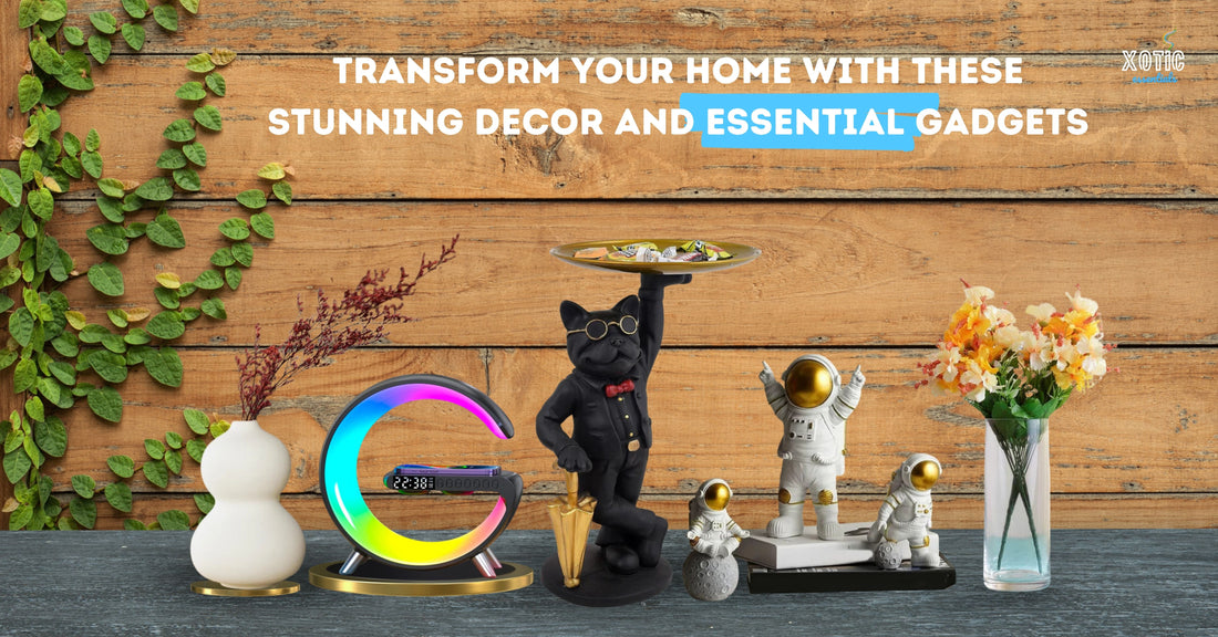 Transform Your Home with These Stunning Décor and Essential Gadgets