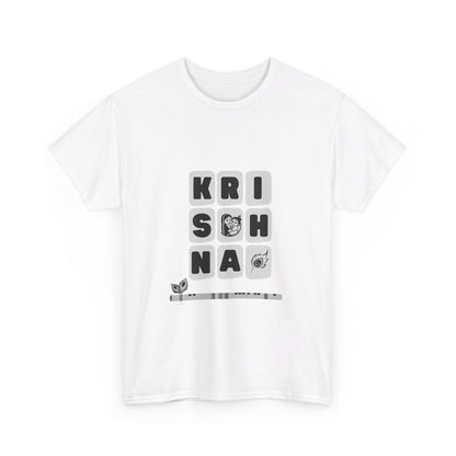 KRISHNA Gen Z T-shirt - Celebrate Tradition with a Modern Twist | Unisex Heavy Cotton Tee