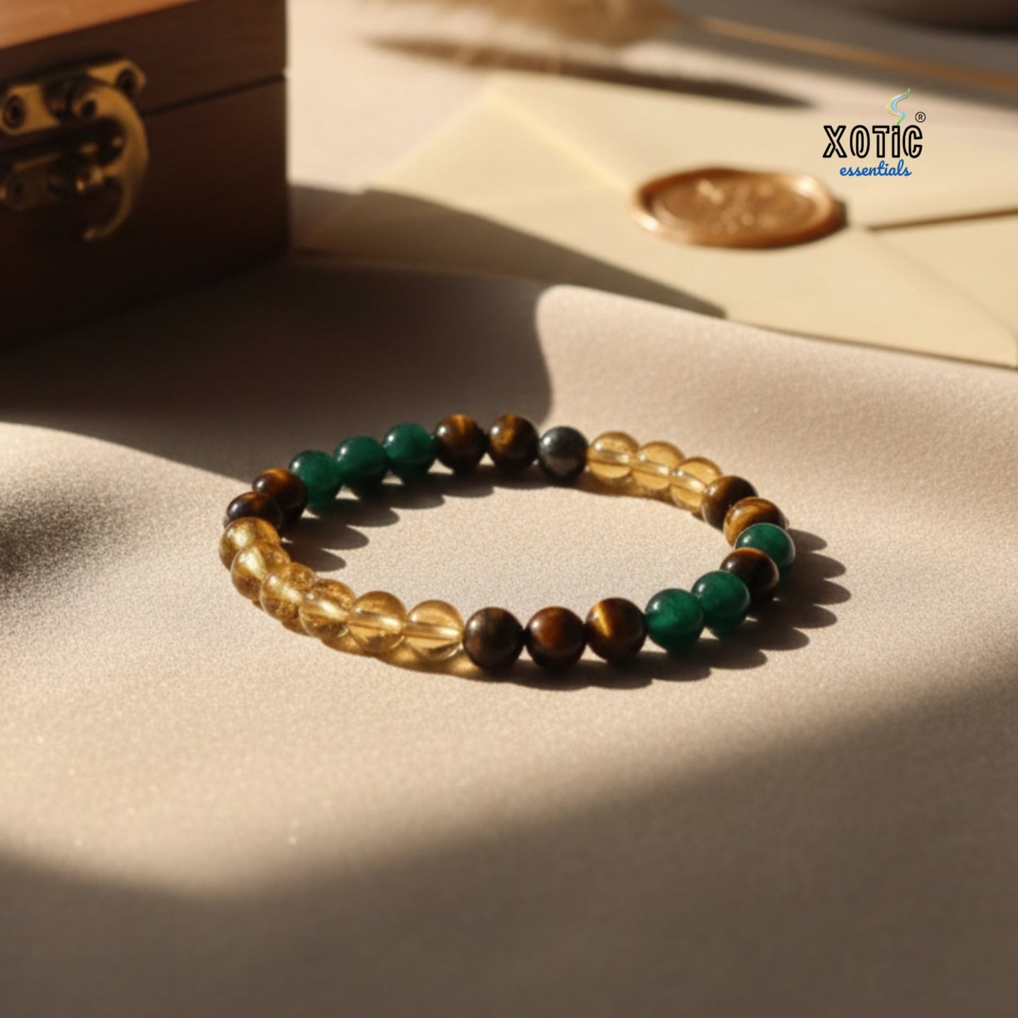 💰 Money Magnet Bracelet + FREE Naam Jap Counter + FREE Jute Potli 🎁