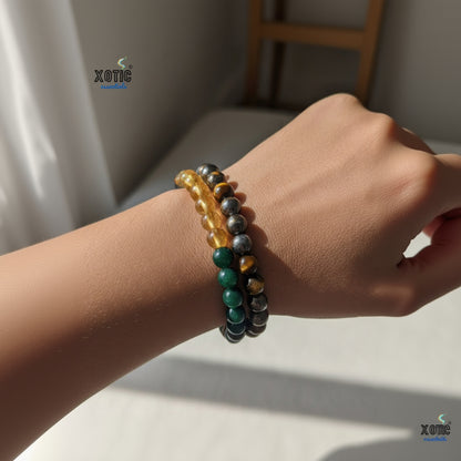 💰 Money Magnet Bracelet + FREE Naam Jap Counter + FREE Jute Potli 🎁