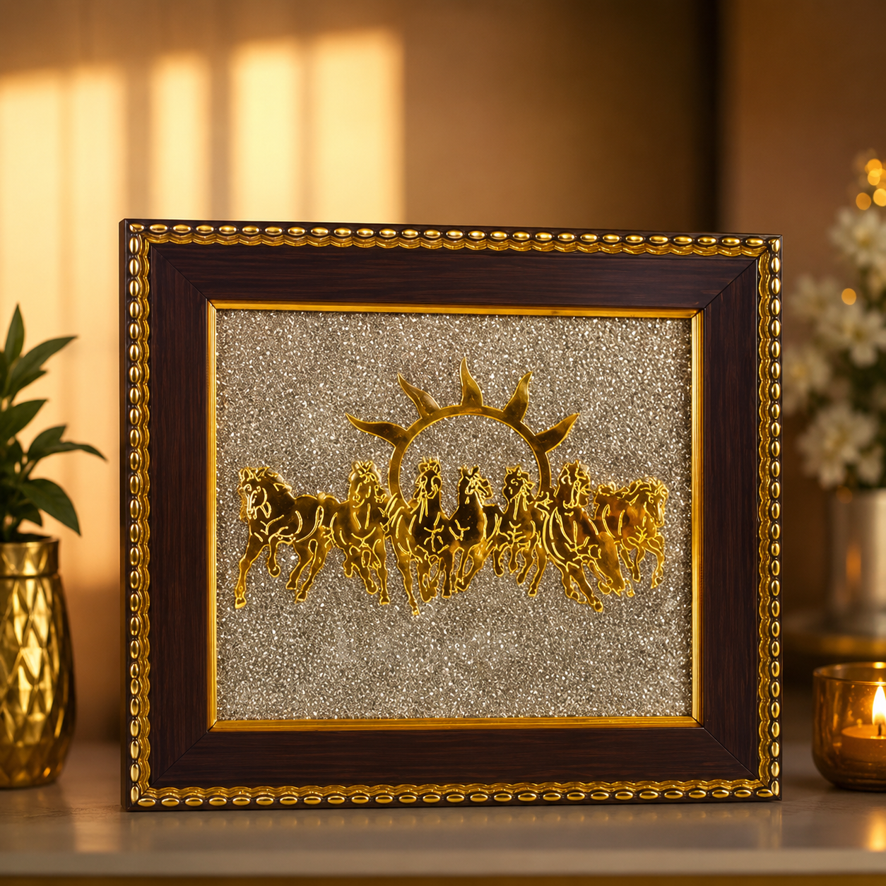 XOTIC Wealth Magnet 7 Horses Frame