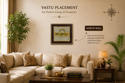 XOTIC Wealth Magnet 7 Horses Frame