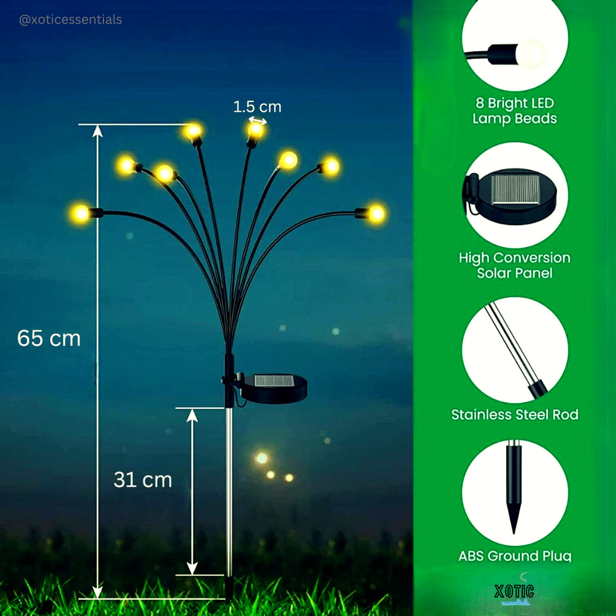 Solar LED Firefly Lights